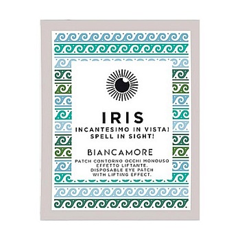 фото патчі biancamore iris disposable eye patch with lifting effect, 20 мл