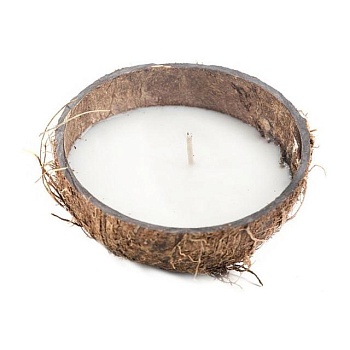 фото масажна свічка dushka кокосове блаженство, 160 г