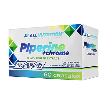 фото дієтична добавка в капсулах allnutrition piperine + chrome, 60 шт